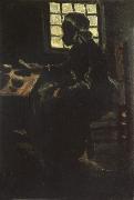 Vincent Van Gogh, Peasant Woman Taking her Meal (nn04)